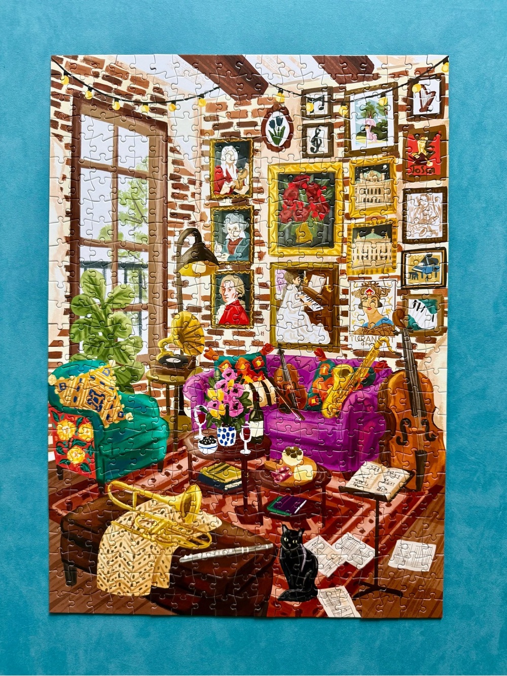 Happy Piece Music Room 500 piece puzzle, Target Exclusive NEW BRAND